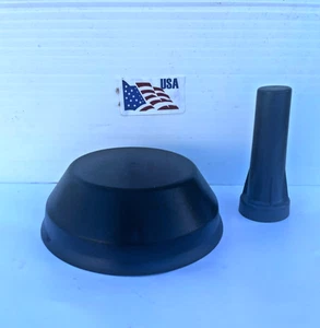 2 LOT MAGNETIC POLICE ANTENNA P71 CROWN VICTORIA / IMPALA Replacement BLACK USA - Picture 1 of 8