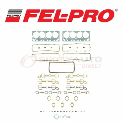 Fel-Pro Cylinder Head Gasket Set for 1954-1965 Ford F-100 3.9L 4.2L 4.4L vt Foto 1 de 4