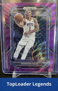 2023 Panini Prizm Draft Picks #90 Desmond Bane Purple Wave - Bild 1 von 2