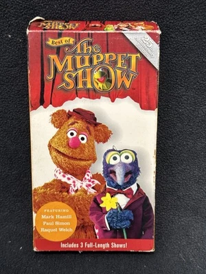 Best of The Muppet Show VHS 25th Anniversary Edition Comedy Hamil Welch USED - Image 1 of 4