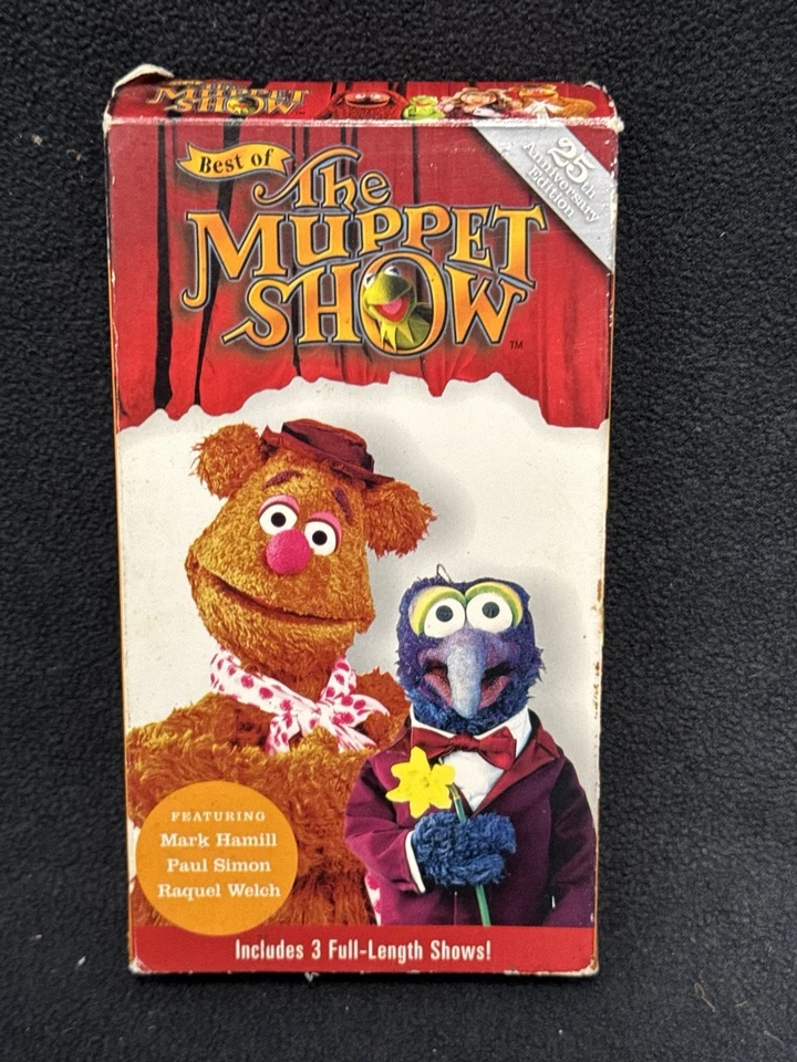 Best of The Muppet Show VHS 25th Anniversary Edition Comedy Hamil Welch USED - Image 1 of 4