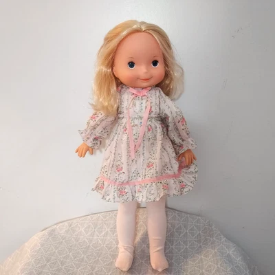 Fisher Price My Friend Mandy 15" Muñeca Juguete Rubia Vintage 1978 Vestido Original Foto 1 de 4