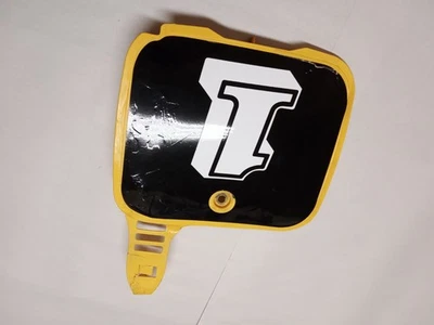 Placa delantera Yamaha YZ490 YZ250 YZ100 YZ125 compatible con 1982-1991 Foto 1 de 3