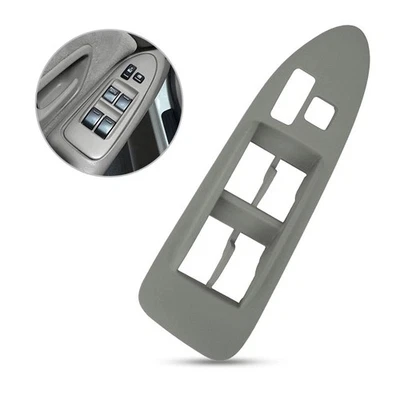 Interruptor de ventana eléctrica izquierda maestro panel de puerta bisel Sage para Toyota Camry 1997-2001 Foto 1 de 4
