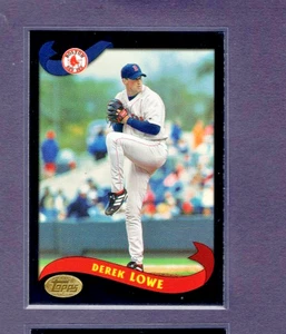 2002/2003 TOPPS KANEBO JAPAN RARE BLACK PARALLEL #34 DEREK LOWE RED SOX RARE SSP - Picture 1 of 2