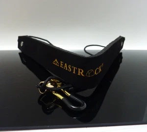EASTROCK Saxofón Correa Cuello Acolchado Lazo Gancho Giratorio NUEVO NEGRO/DORADO - Imagen 1 de 3