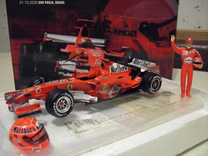 F1 FERRARI 2006 BRAZIL 248F1 SCHUMACHER 1/18 HOT WHEELS J2996 formule 1 Marlbor - Imagen 1 de 12
