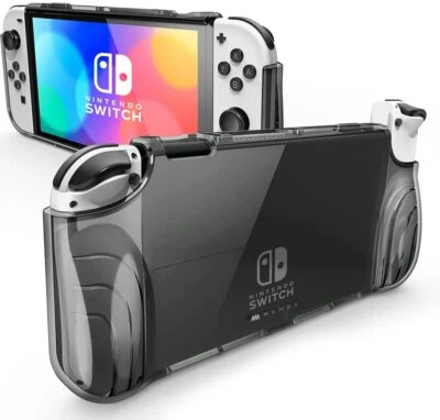 Mumba TPU Grip Case For New Nintendo Switch OLED 7.0" Full Protection Back Cover