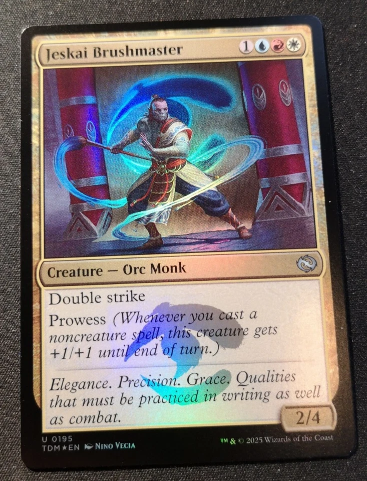 Jeskai Brushmaster - Foil - TDM - MTG - EN - NM - 0195 - Image 1 of 1