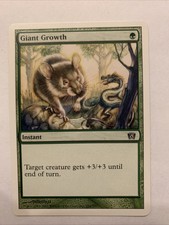 MTG Magic The Gathering Card Giant Growth Instant 2003
