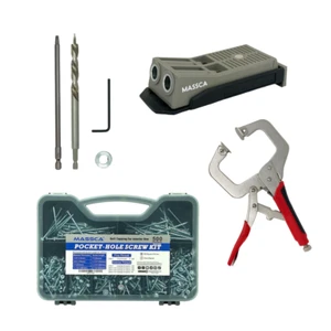 Massca Twin Pocket Hole Jig Set Konvolut - Bild 1 von 7