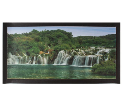 Vastu Waterfall Wall Sticker Poster Sparkle Print Without Frame (20 X 40 Inches) - Image 1 of 2