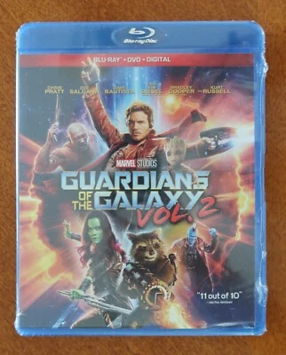 Guardians of the Galaxy Vol.2 Blu-ray & DVD (2017) ***NEW*** - Image 1 of 2
