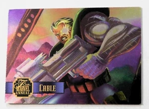 1995 Flair Marvel Annual PowerBlast Card #15 of 24 Cable Foil - Picture 1 of 4