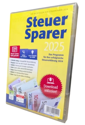 Lidl Steuer Sparer 2025 für das Jahr 2024 OVP Lieferung per Post/Paket - Bild 1 von 4
