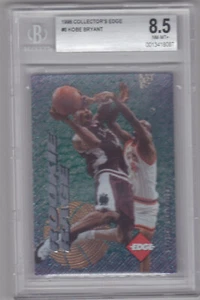 1996-97 Collectors Edge Kobe Bryant RC ROOKIE RAGE BGS 8.5 NM-MT+ LA LAKERS - Picture 1 of 1