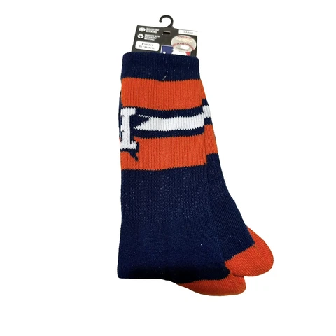 Houston Astros Adult Large Crew Socks MLB Cover