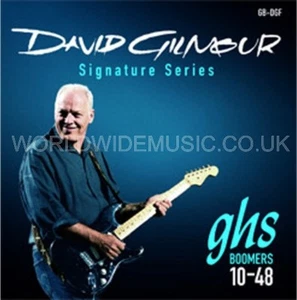 Cuerdas de guitarra eléctrica GHS GBDGF Boomers Dave Gilmour Signature .010 - .048 - Imagen 1 de 3