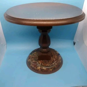 Vintage Französischer Koch Patisserie Bäckerei Gebäck Kuchen Holz & Acryl Ständer Selten - Bild 1 von 20
