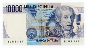 Italien 10000 Lira 3-9-1984 Pick 112.c UNC Stempelglanz Banknote Serie SE - Bild 1 von 2
