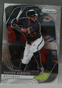 2020 Panini Prizm Hanser Alberto Baseball Card #110