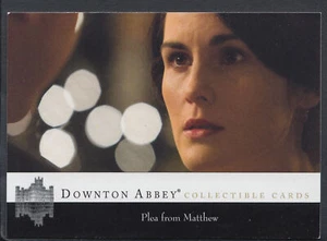Tarjeta Coleccionable Serie TV Downton Abbey - Tarjeta Nº 114 - Súplica de Matthew - Imagen 1 de 2