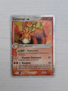 🔥 Camerupt ex - 92/106 - Holo Rara - EX Holon Phantoms Excellent/Near Mint - Foto 1 di 12