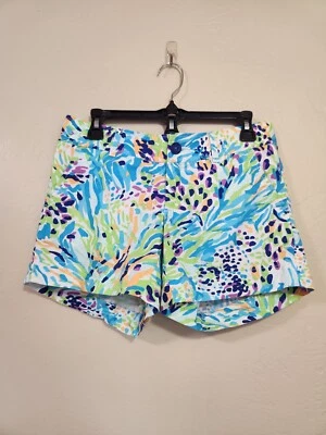 Pantalón Corto Lilly Pulitzer The Callahan Talla 2 100% Algodón Foto 1 de 4