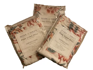 Pine Cone Hill~Mark Sikes~100% LINEN~FAIRFIELD~3 SHAMS~1 Standard+1 Euro+1 King~ - Picture 1 of 6