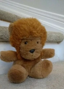 Vintage GUND 1979 Made in Korea Roary Lion Toy Plush Stuffed Animal Collectible - Picture 1 of 3
