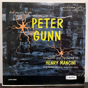HENRY MANCINI - Music From Peter Gunn (1959) - 12" Vinyl Record LP - VG - Picture 1 of 3