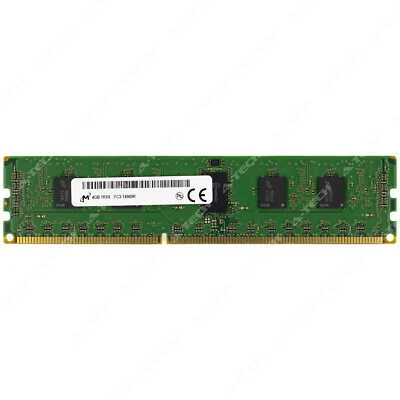 Micron 4GB DDR3-1866 RDIMM MT9JSF51272PZ-1G9E2 Server Memory RAM - Image 1 of 2