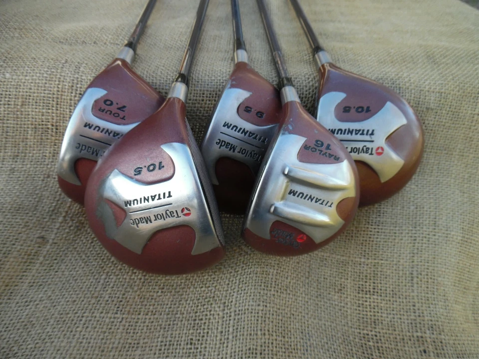 TaylorMade TITANIUM Driver or Fairway Wood Options ⛳ YOU CHOOSE - Image 1 of 4