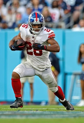 Saquon Barkley New York Giants 2022 NFL 13"x19" Poster Super Gloss Print 22VB Cover