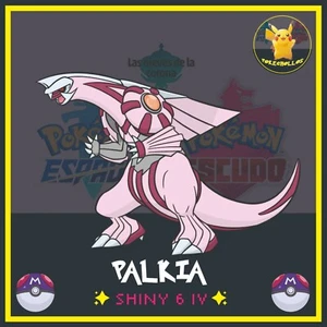 ✨ PALKIA ultra shiny 6 iv ' s ✨ | pokemon 🗡️ espada | escudo🛡️ - Picture 1 of 3