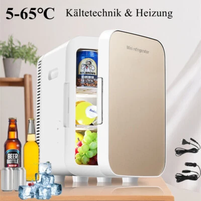 Mini Kühlschrank 15L Kühlbox Tragbar Kühl - und Heiz 12V 230V Camping Auto Büro - Bild 1 von 4