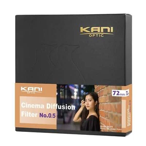 KANI Cinema Diffusion Filter(Black Mist) No. 0.5 (72mm) - Picture 1 of 3