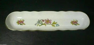Vintage Aristocrat Bone China Pin Dish Trinket, Mint, Cracker Tray England - Picture 1 of 4