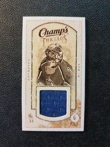 2009-10 Upper Deck Champ's Threads #MTPR Patrick Roy