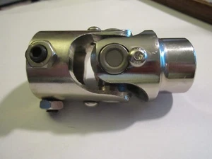 FMR UNIVERSAL JOINT STAINLESS STEEL 3/4" ROUND X 1" DD STEERING U-JOINT NEEDLE - Picture 1 of 5