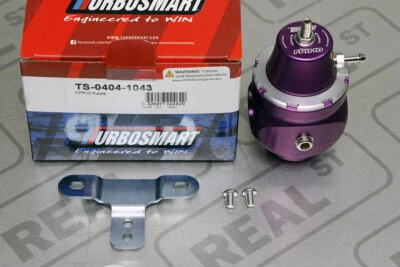 Turbosmart FPR10 Fuel Pressure Regulator EFI 1:1 35-80 PSI -10 AN Purple - Image 1 of 4