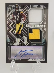 2021 Panini Obsidian - RPA Electric Etch Purple #RJI-NH Najee Harris /40 - Picture 1 of 2