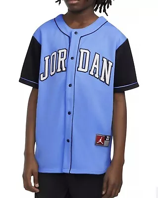 Boys Jordan HBR Baseball Jersey; Size Large; NWT - Image 1 of 4