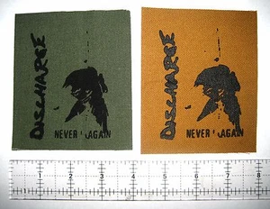 ENTLADUNG Patch Kruste Punk Antisect aus-faulen Schmutz extremer Lärm Terror Übelkeit - Bild 1 von 3