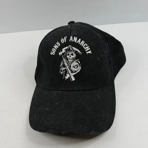 Sons Of Anarchy Grim Reaper Biker Adjustable Baseball Cap ( BLACK )2014 - Bild 1 von 6