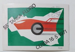 78260 /64 Cartolina Primo Giorno 55° Targa Florio 16/5/1971 - Foto 1 di 2