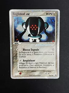 Pokemon Registeel 100/106 Ex Smeraldo Ultra Rara Holo ITA Carte Nintendo Vintage - Foto 1 di 11