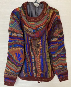 COOGI Lana Mujer Suéter Sudadera con Capucha Chaqueta Talla M Australia Multicolor De Colección - Imagen 1 de 18