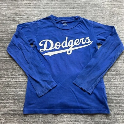 LA Dodgers Shirt Size S Youth Kids Clayton Kershaw #22 Los Angeles MLB Blue - Image 1 of 4