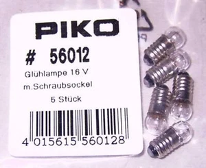 HO Piko Glühlampe 56012 (5 Stück) - Bild 1 von 1